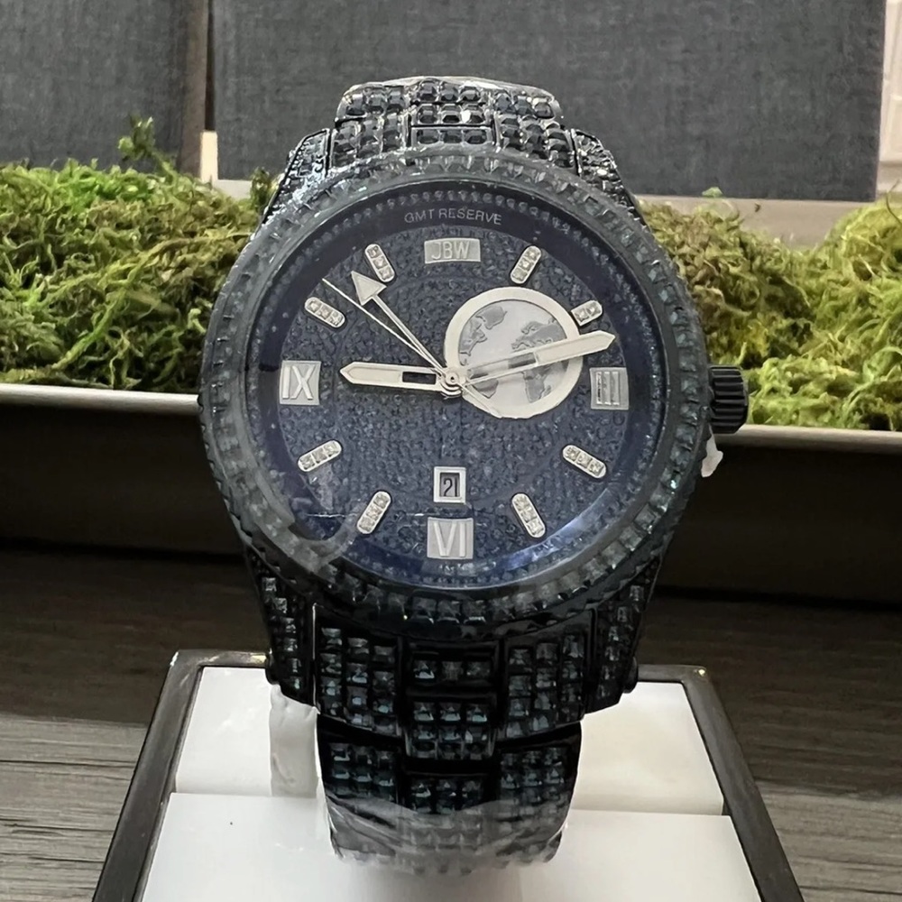 JBW JET SETTER BLUE GMT RESERVE (RARE)